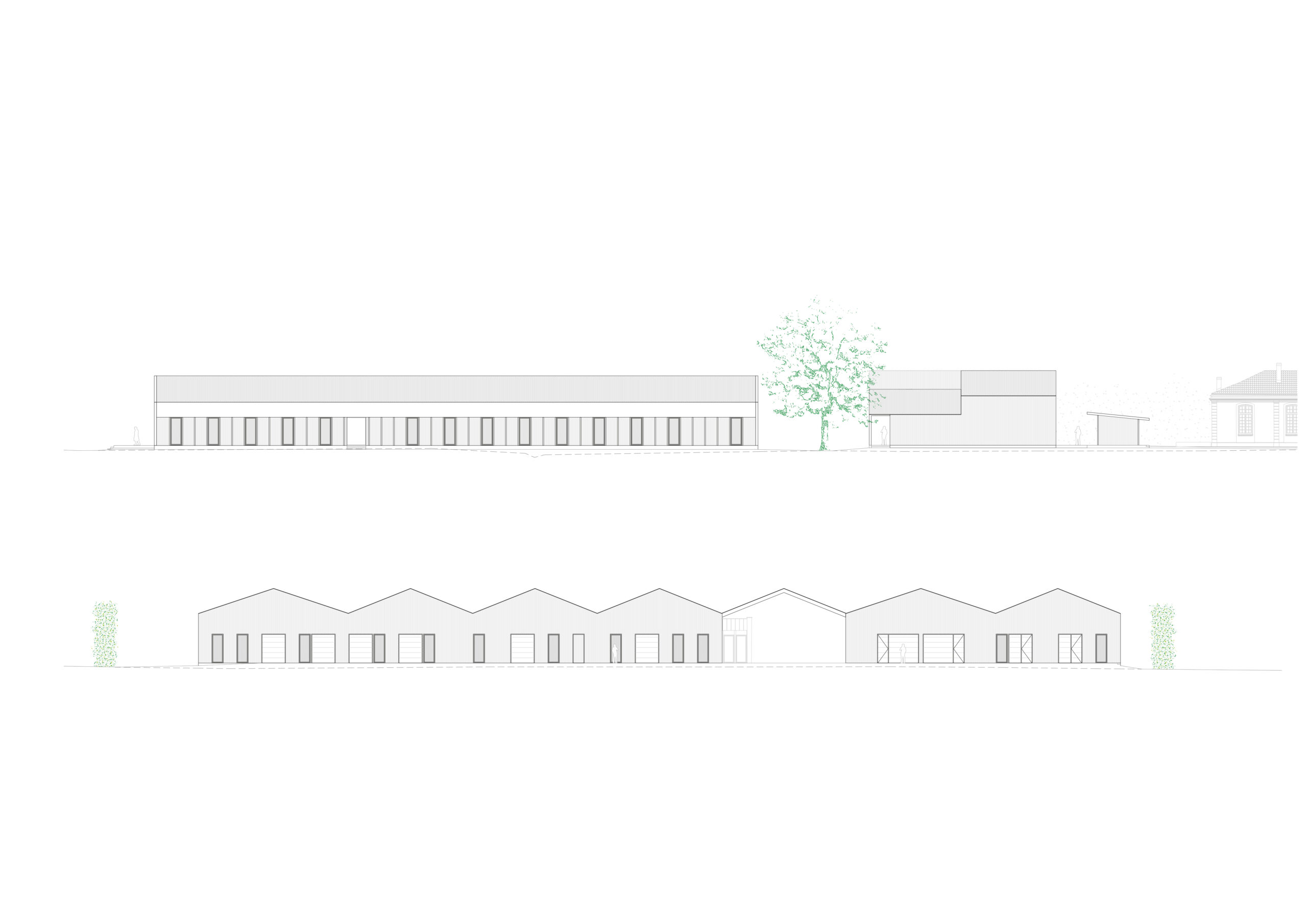 Façades SUD / W-architectures