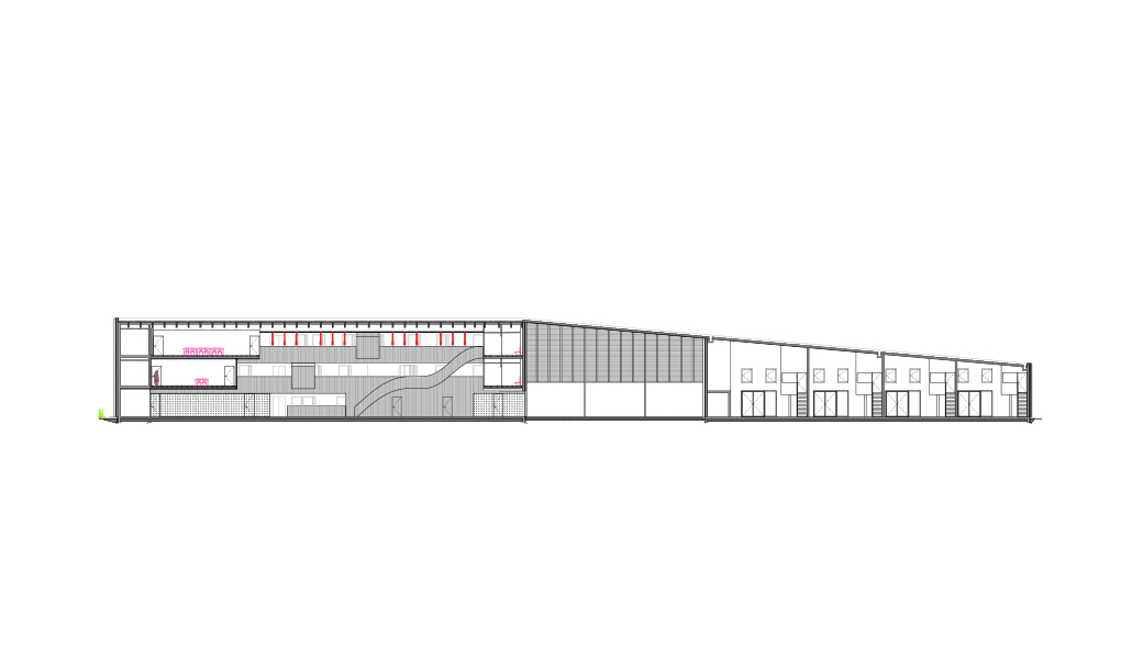 coupe longitudinale / CoCo architecture