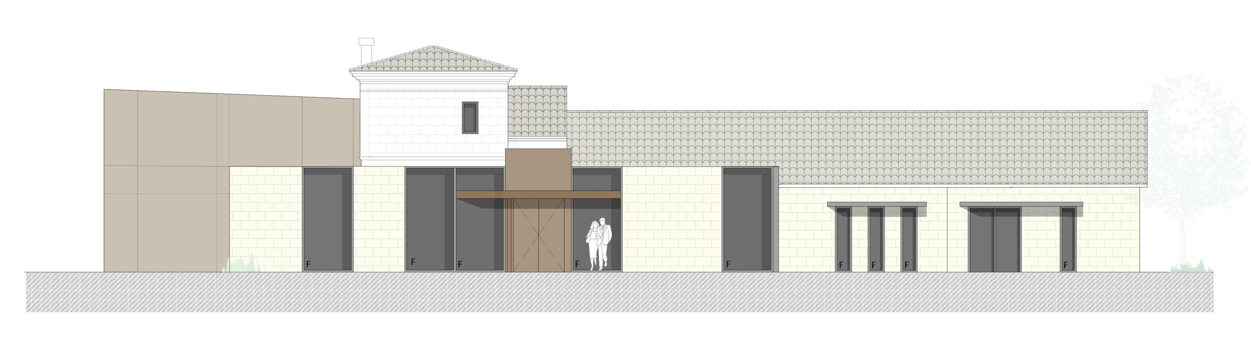 Façade Nord / Michel Soulé