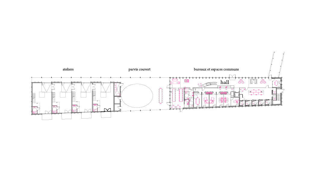 plan rdc / CoCo architecture