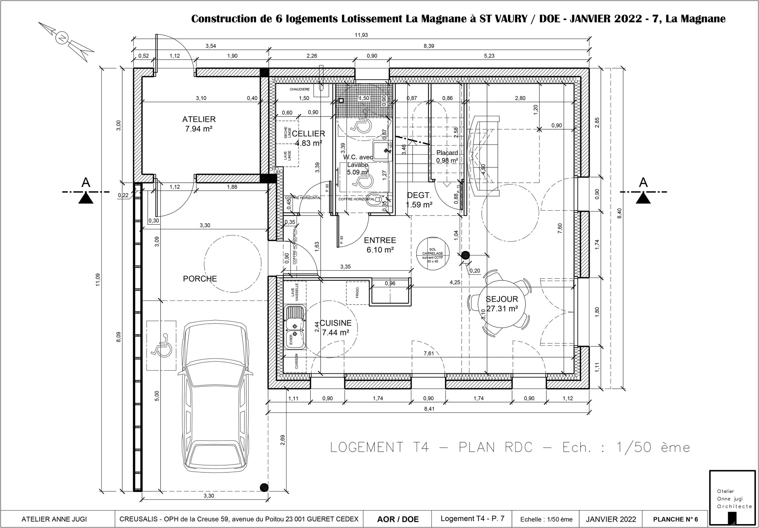 Plan RDC T4 / Anne Jugi