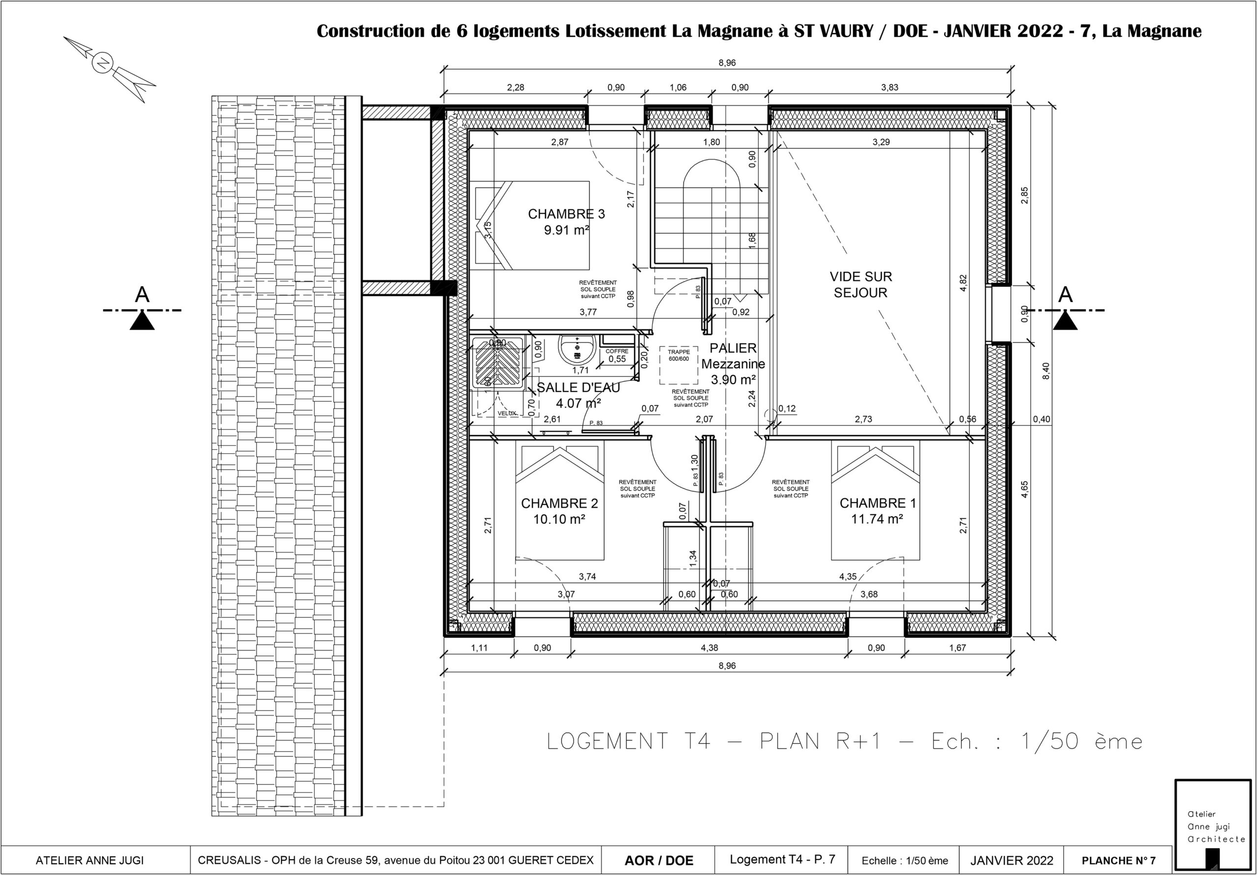 Plan R+1 T4 / Anne Jugi