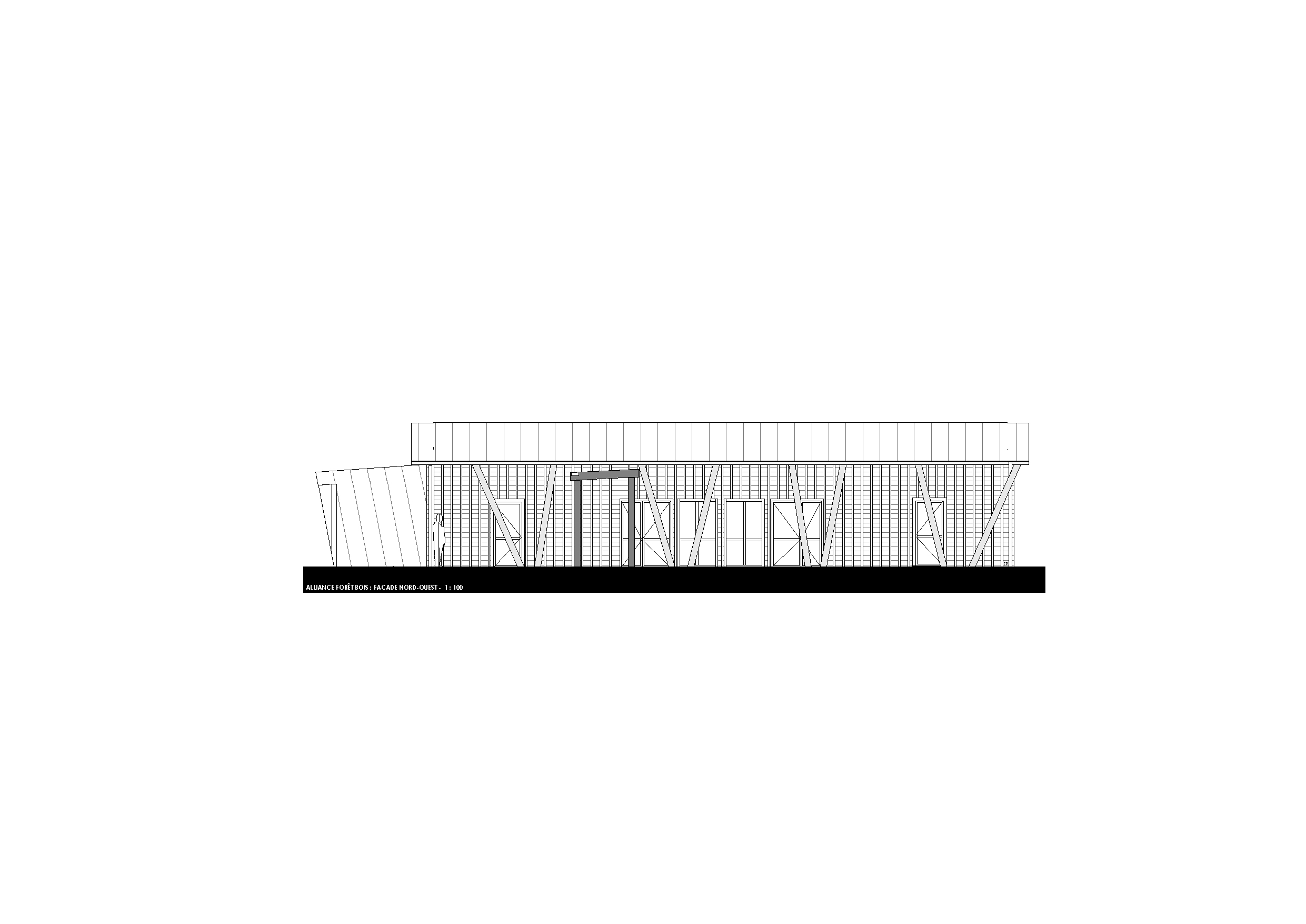 Façade Ouest / Agencemetaphore