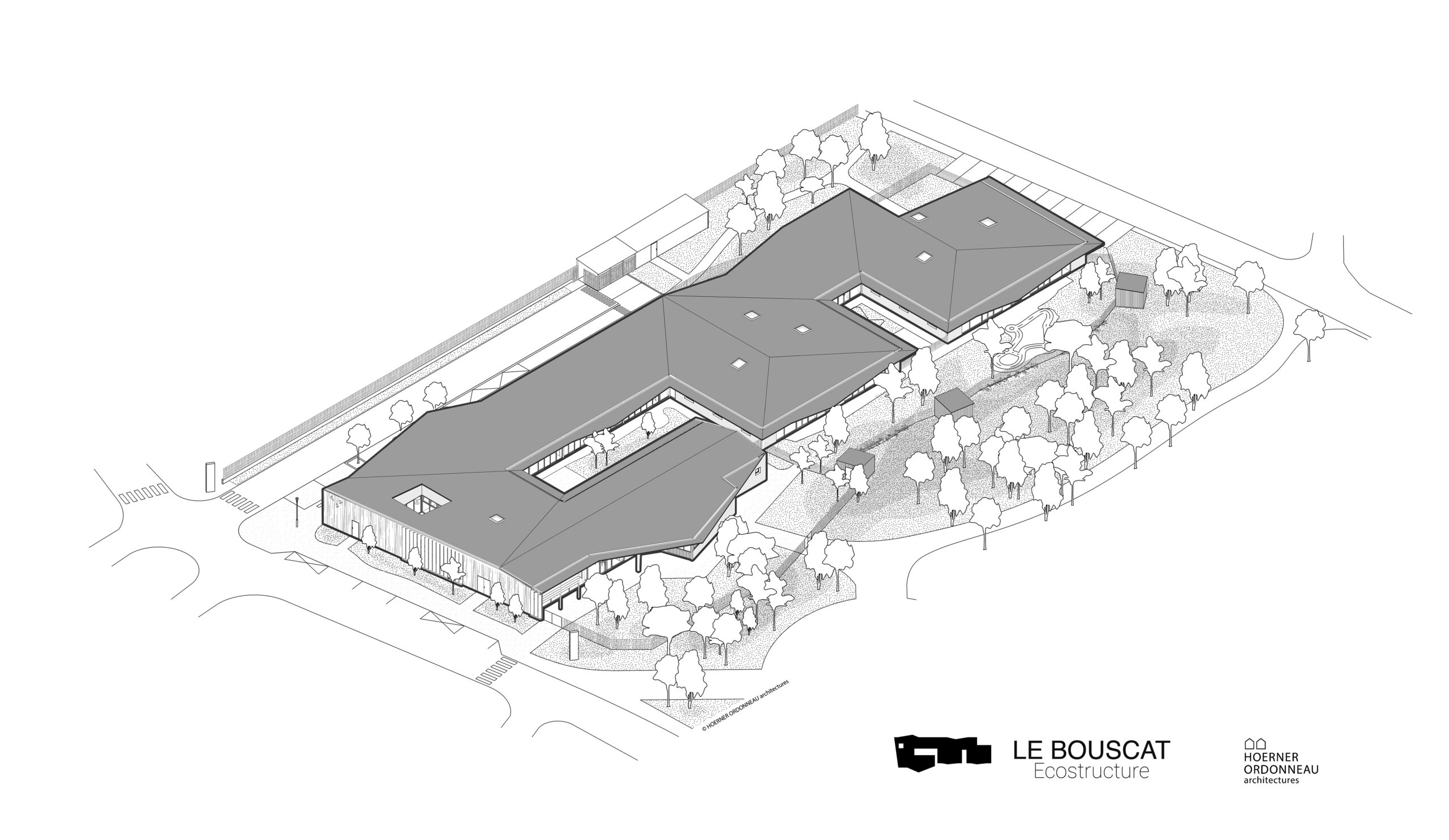 axonométrie / HOERNER ORDONNEAU architectures