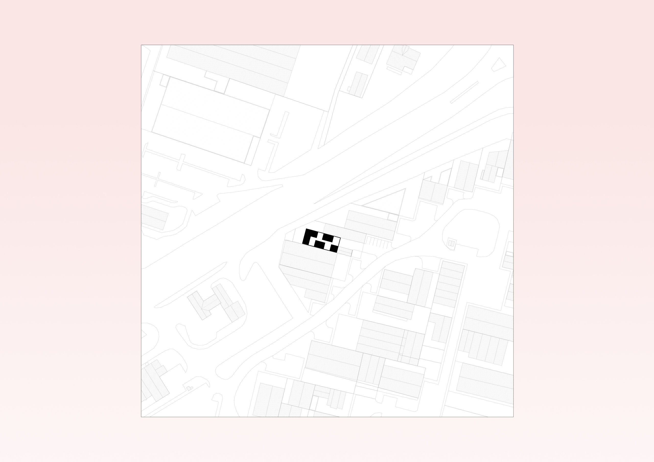 Plan de masse / B+L ARCHITECTES