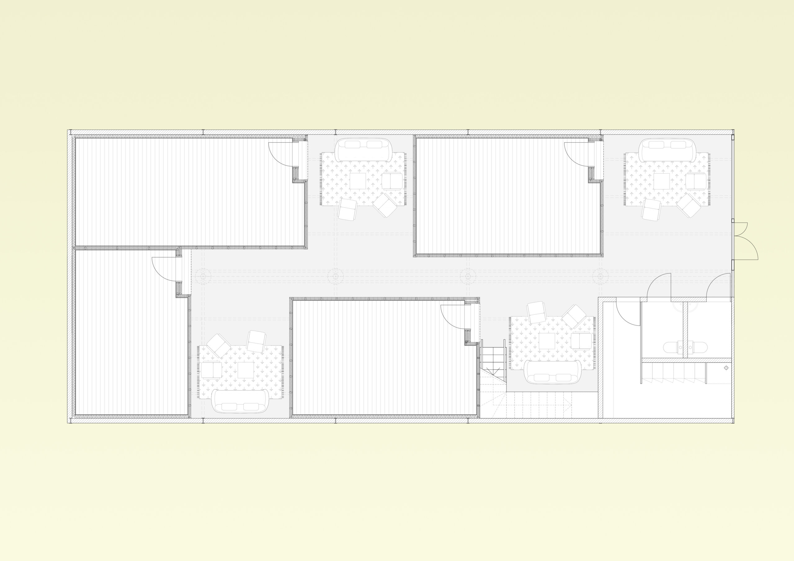 Plan de niveau / B+L ARCHITECTES