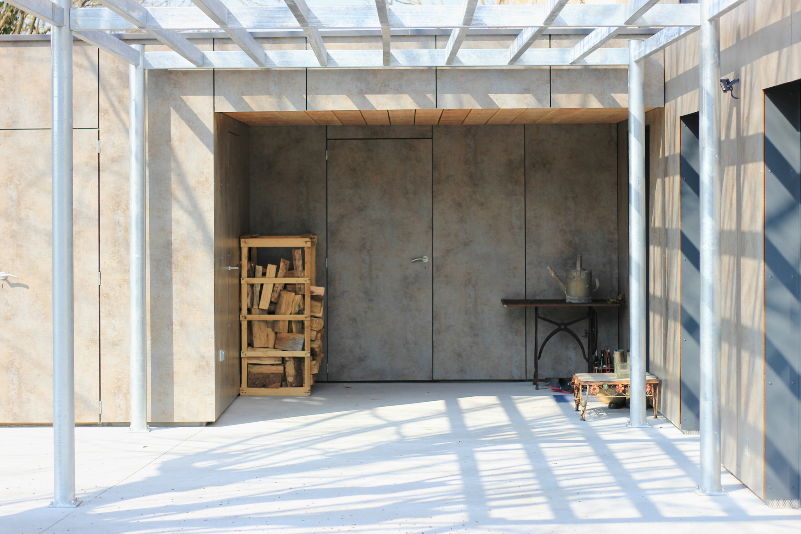 Pergola et cuisine d'été / Agencéa