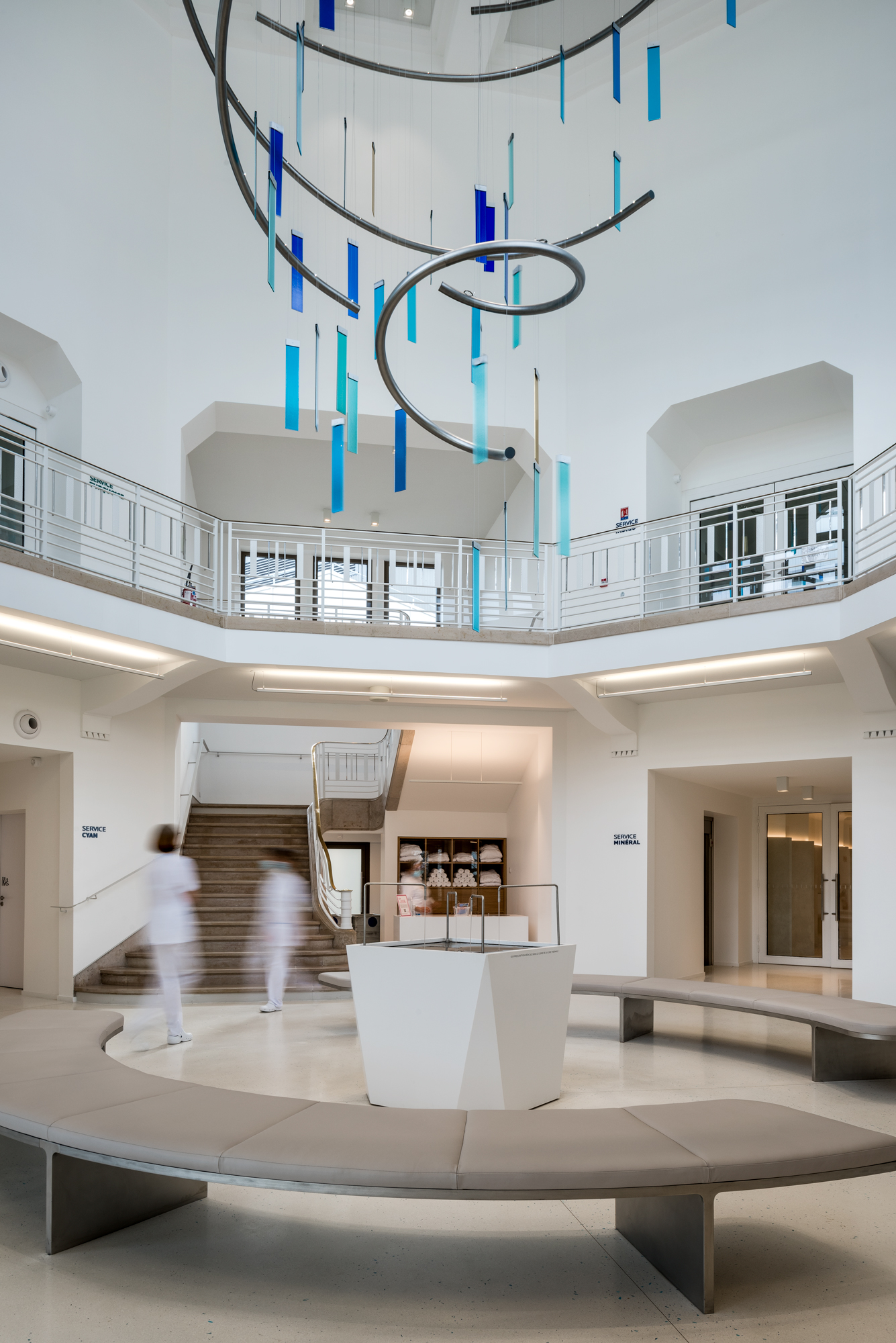 Accueil des Thermes du Connetable - Centre thermal La Roche Posay / @blp&associés/tremege