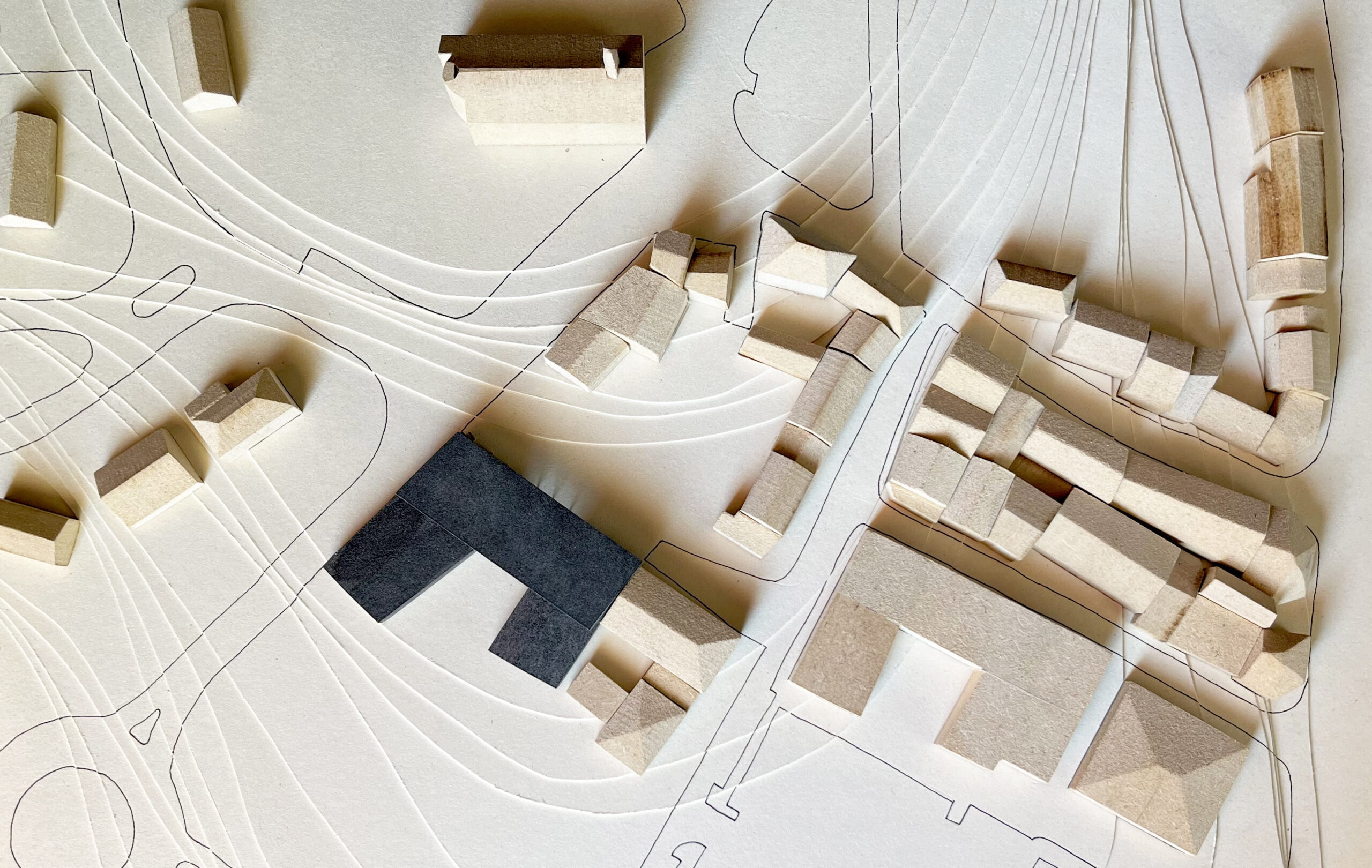 Plan de masse / SPIRALE Architecture