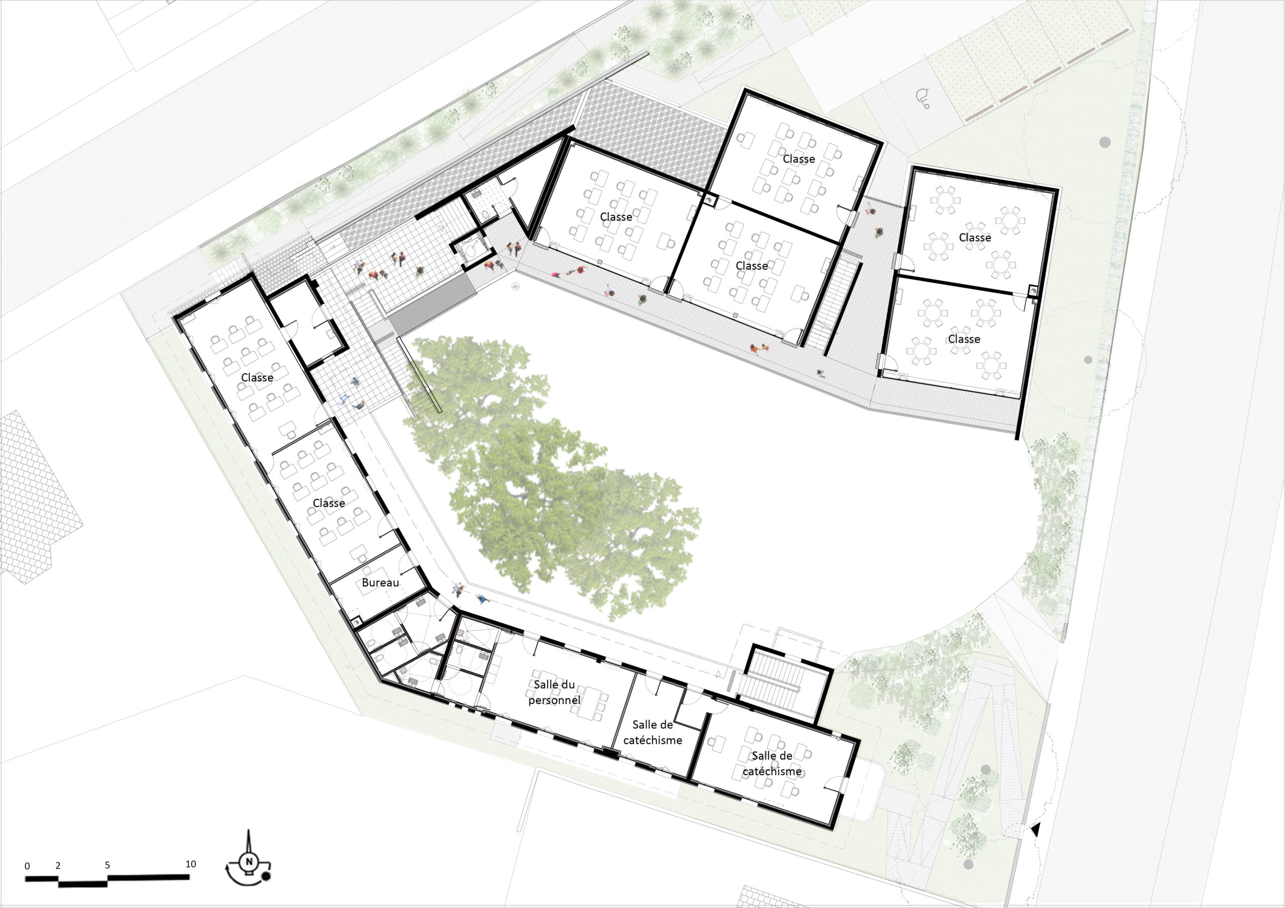 plan R+1 / guiraud-manenc