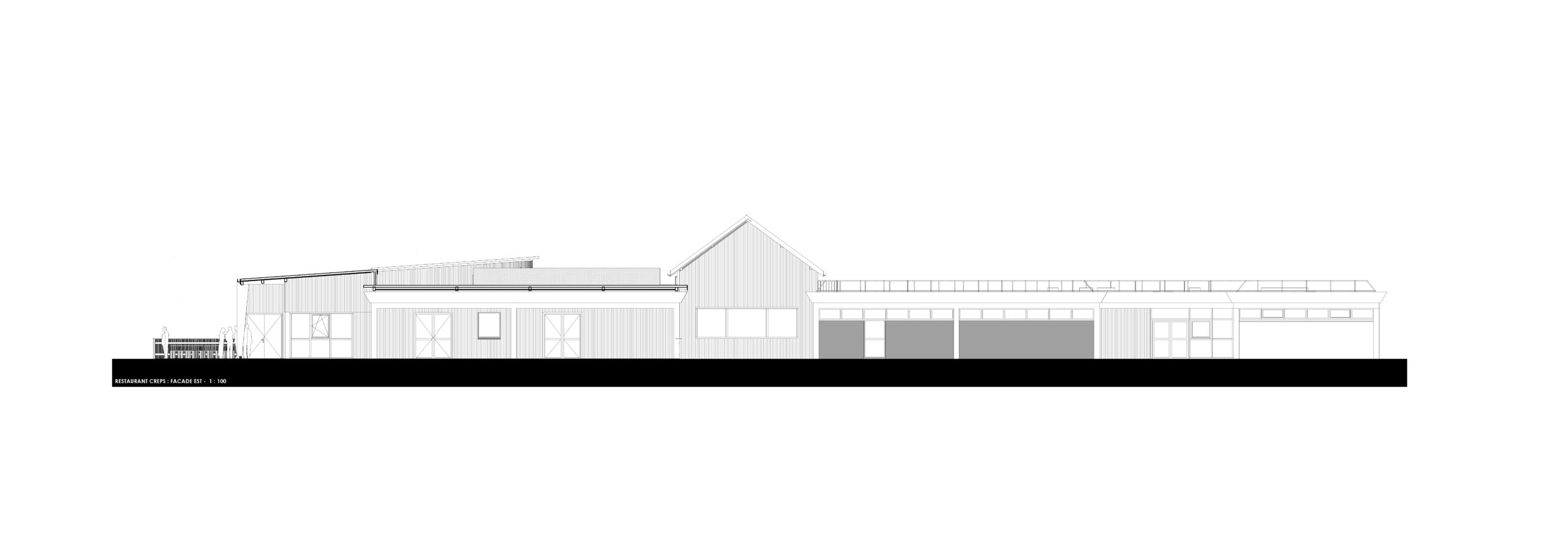 Façade Est / Agencemetaphore