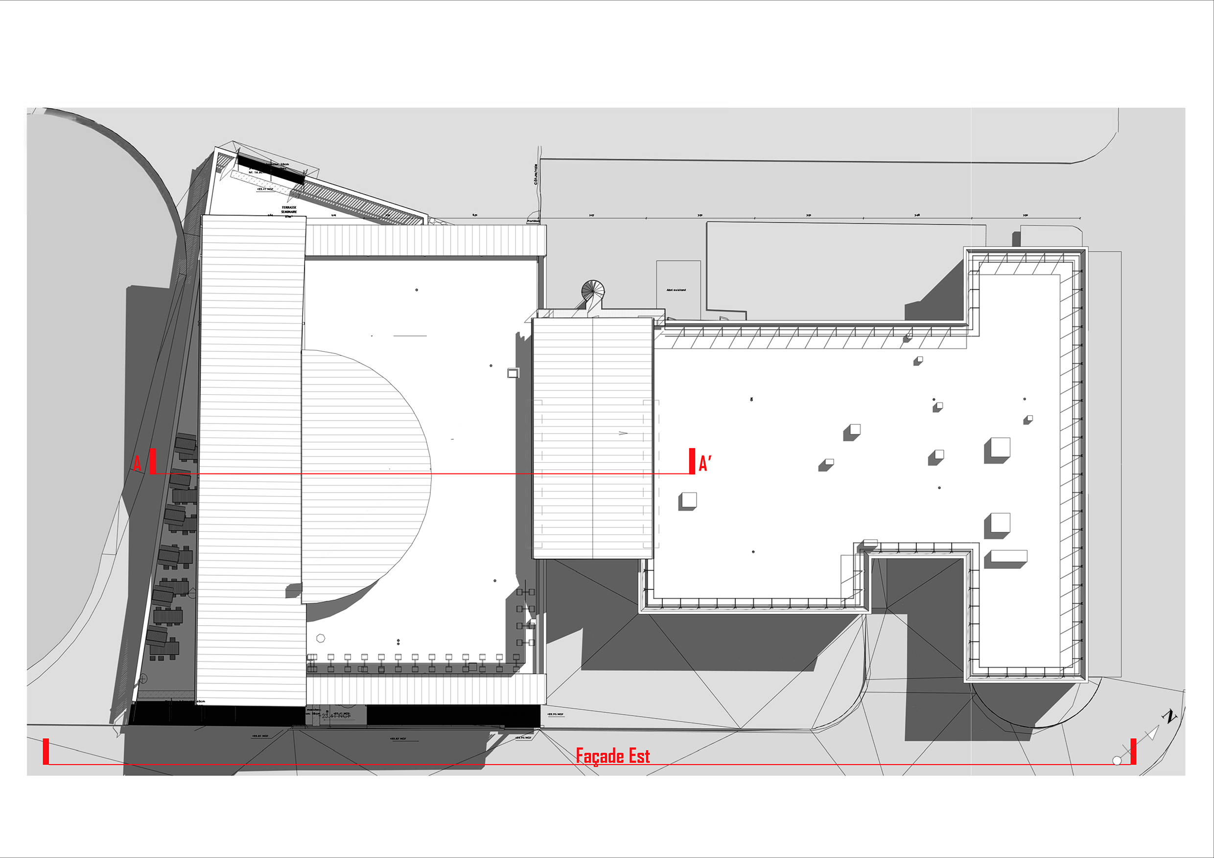 Plan de toiture / Agencemetaphore