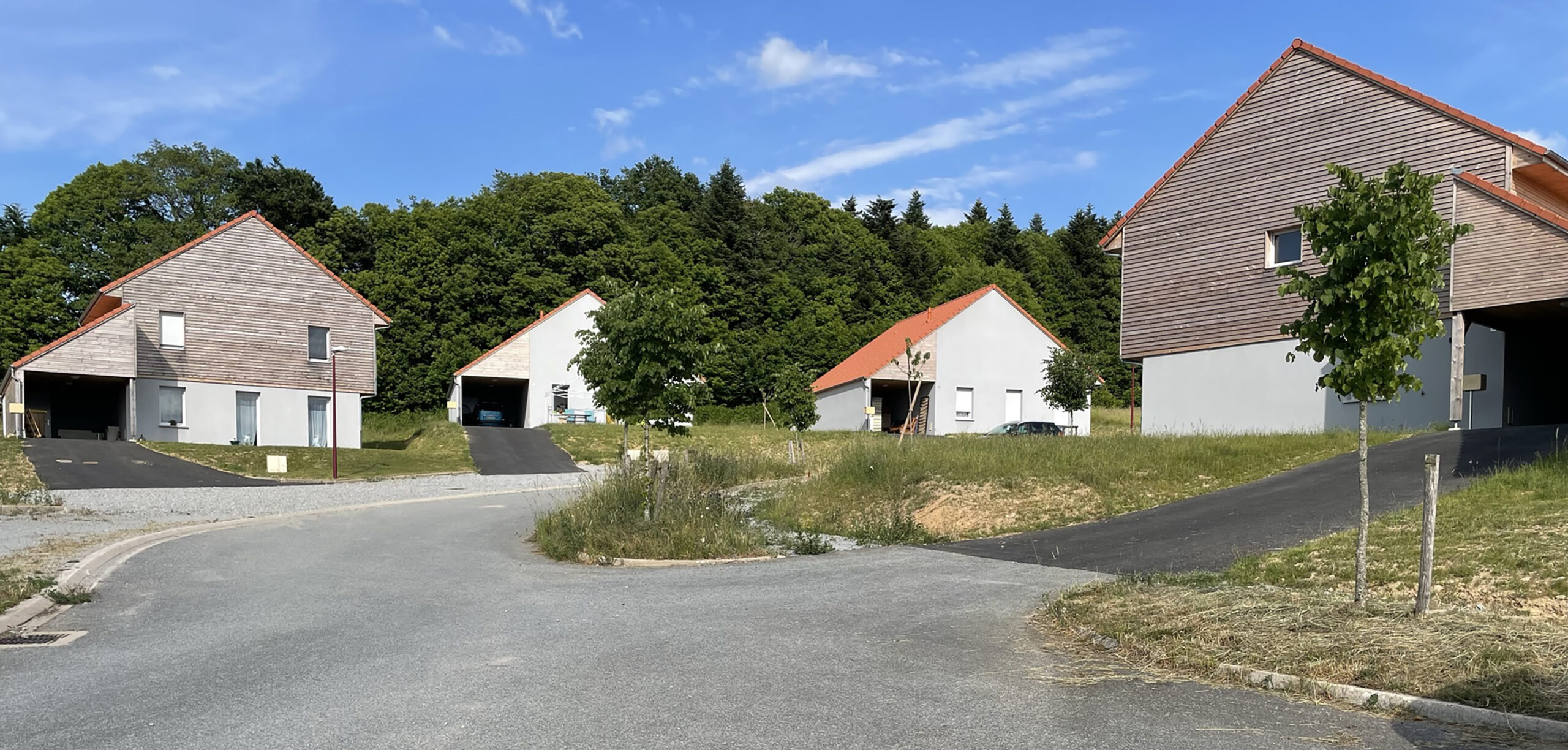 Vue T4 N°18 & T4 N°21 et T3 N°23 & N°25 / Anne Jugi