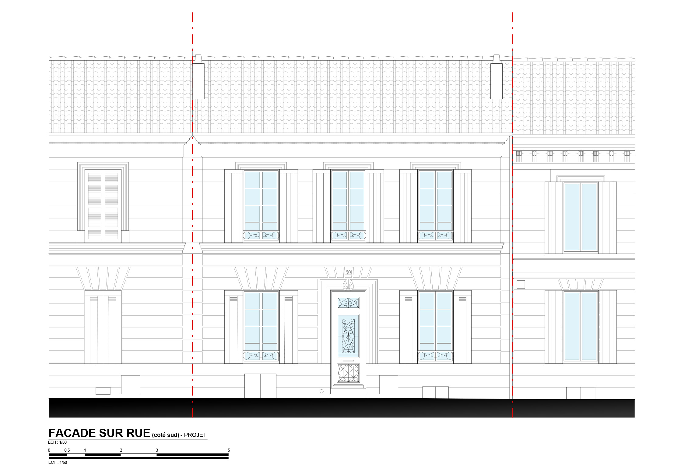 facade sur rue / AACGR