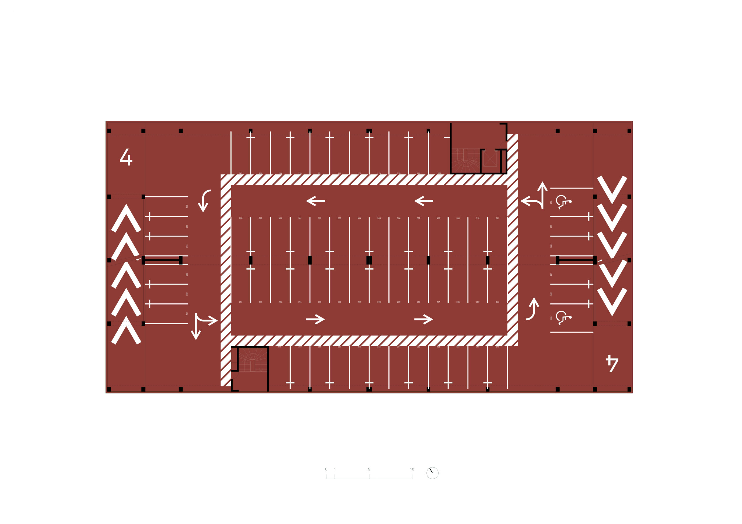 plan courant / atelier provisoire
